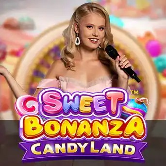 Sweet Bonanza CandyLand online game logo by Pragmatic Play on lex-de.com