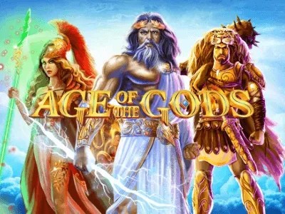 Age of the Gods logo by Playtech at Lex Casino