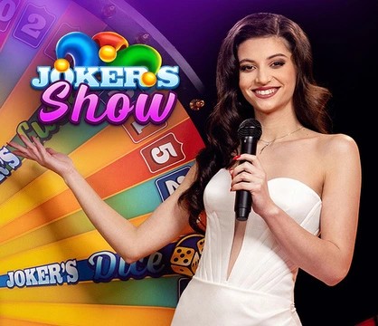 Joker’s Show slot visual from Skywind Group available on lex-de.com