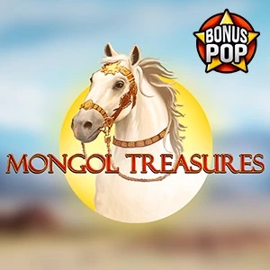 Mongol Treasures by Endorphina, showcased at lex-de.com – game logo